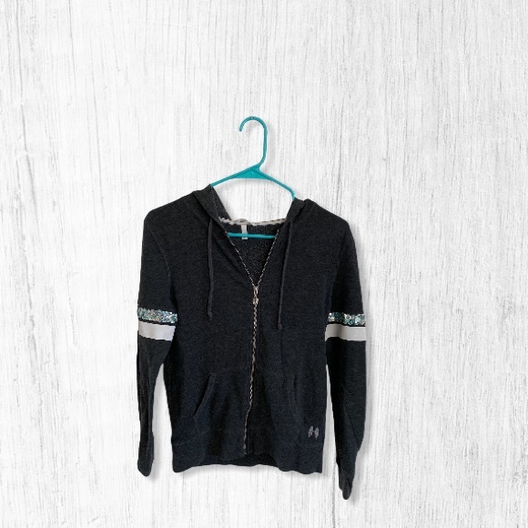 Victoria's Secret Tops - Victoria’s Secret Sequined Hoodie